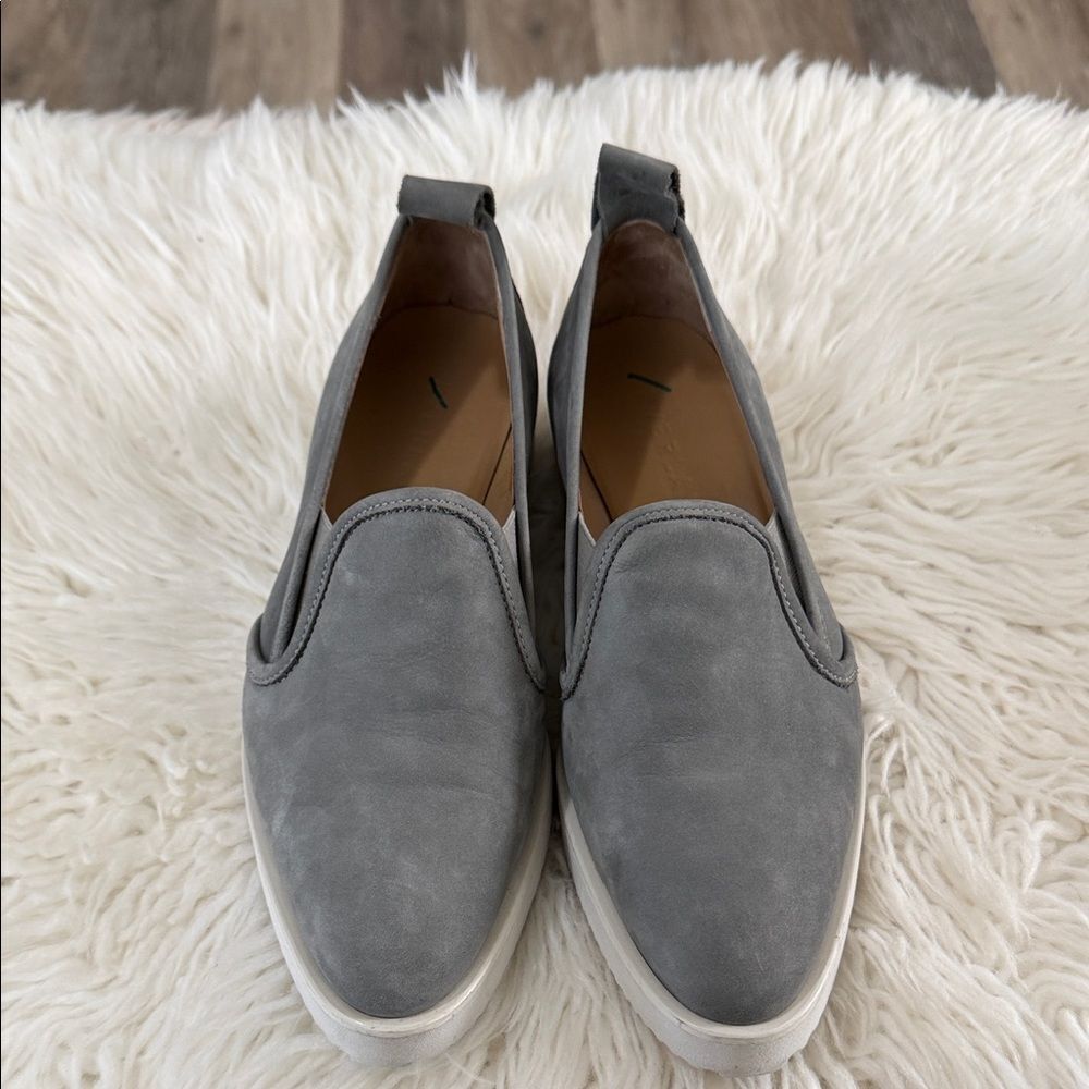 Everlane Charcoal Slip-On Shoes Size 8